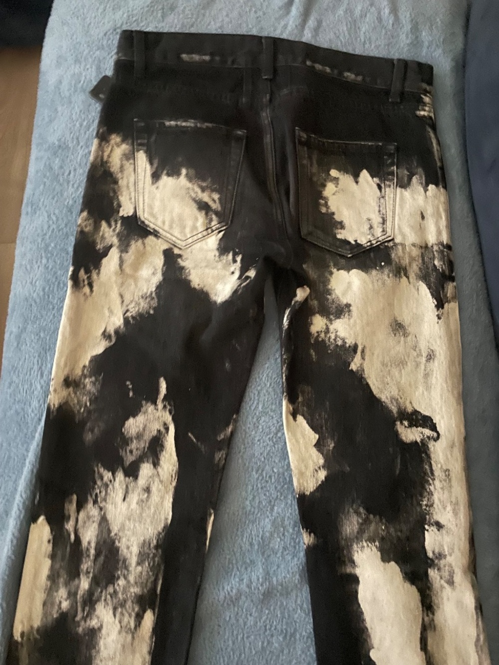 Saint Laurent D02/MSK-LW Surf Sound destroyed denim - Picture 3 of 5